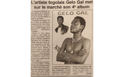 L'artiste togolais Gelo Gal met sur le marché son 4ème album